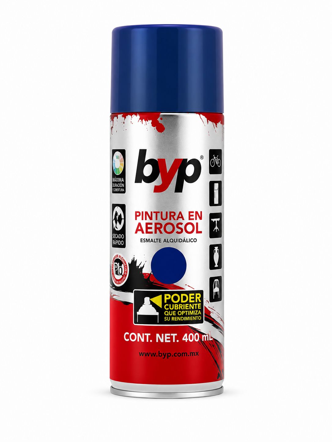 PINTURA AEROSOL AZUL REGIO 400ML BYP